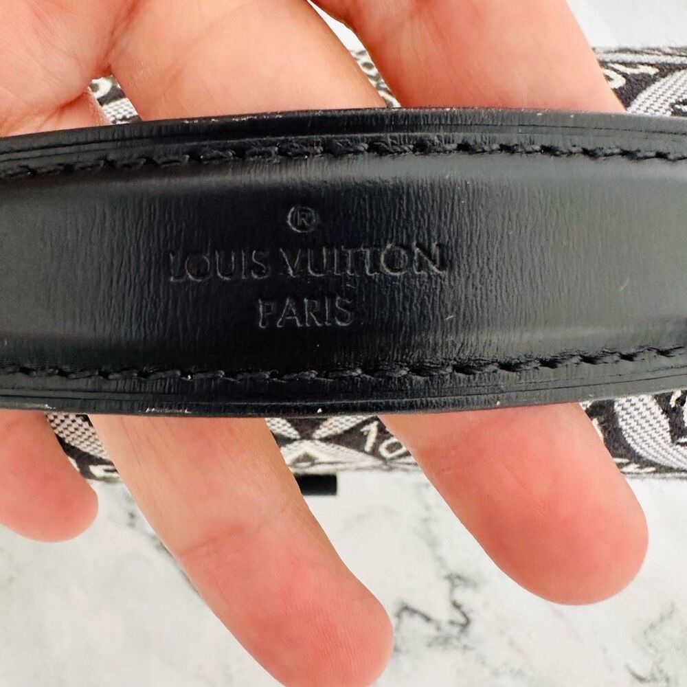 Louis Vuitton Black and White Monogram Crossbody Bag - Picture 6 of 14